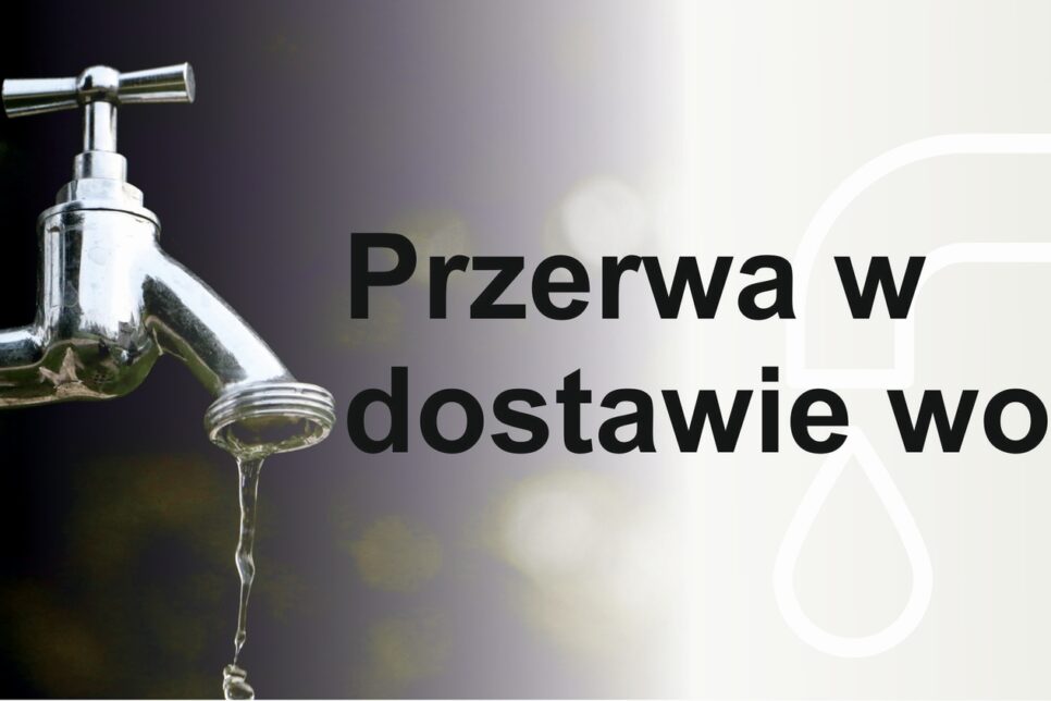 Wstrzymanie dostawy wody. Gmina Siepraw