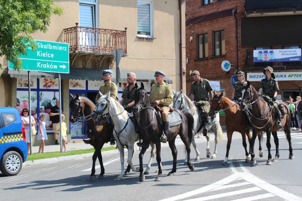 60. Marsz Szlakiem I Kompanii Kadrowej dotarł do Miechowa. Małopolska