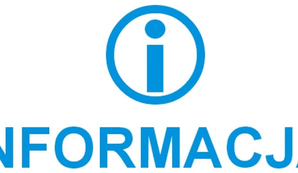 Informacja. Gmina Tymbark