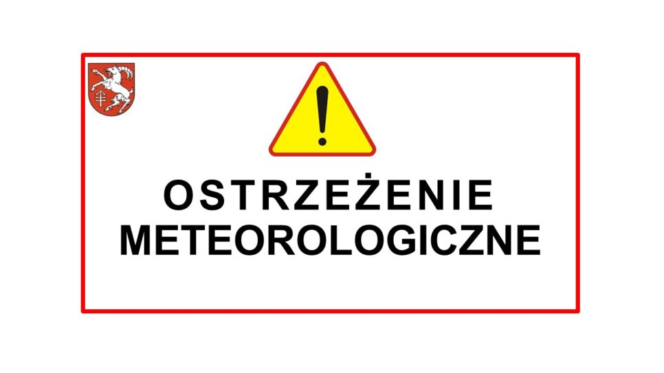 Ostrzeżenie meteorologiczne: Upał. Gmina Kozłów