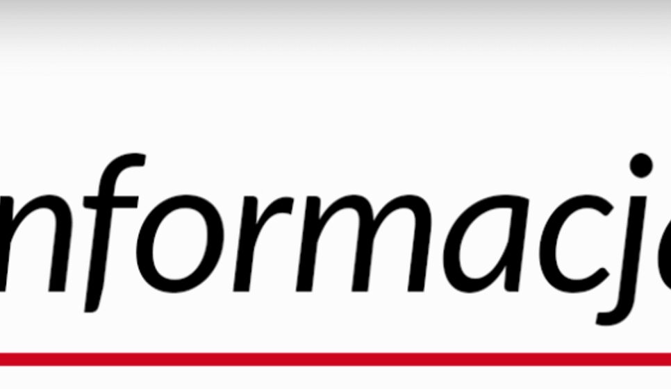 INFORMACJA. Gmina Tymbark