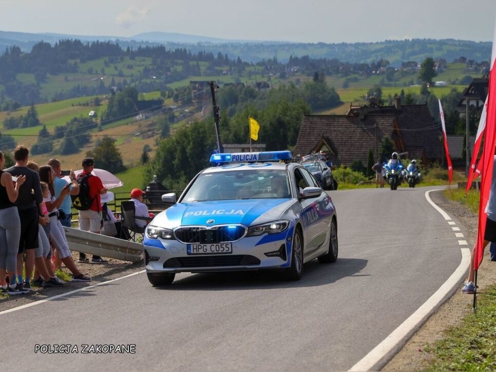 Drugi dzień wyścigu kolarskiego pod Tatrami. Ważne informacje dla kierowców!. Zakopane