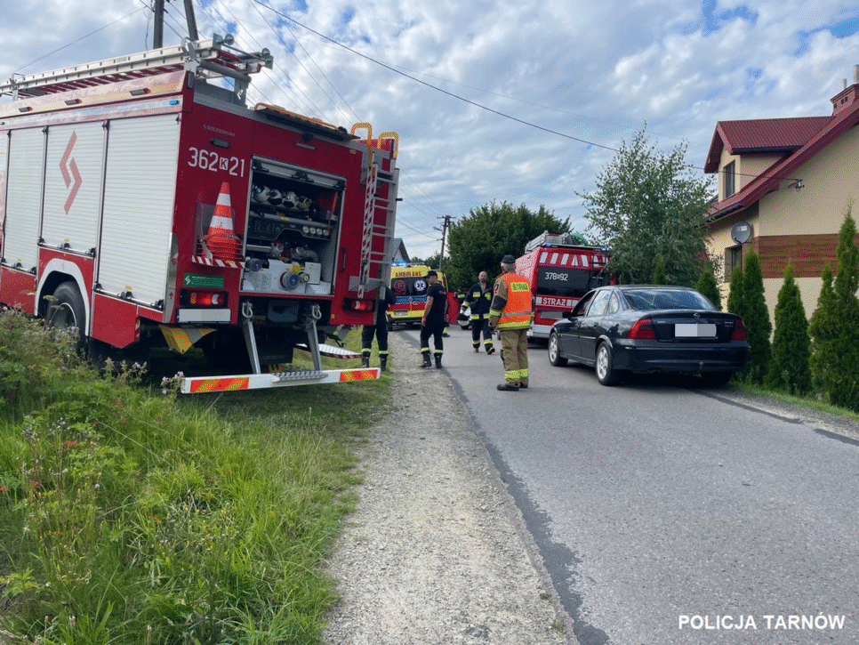 Śmiertelny wypadek w Olszynach – nie żyje 11-letni kierujący hulajnogą elektryczną. Tarnów