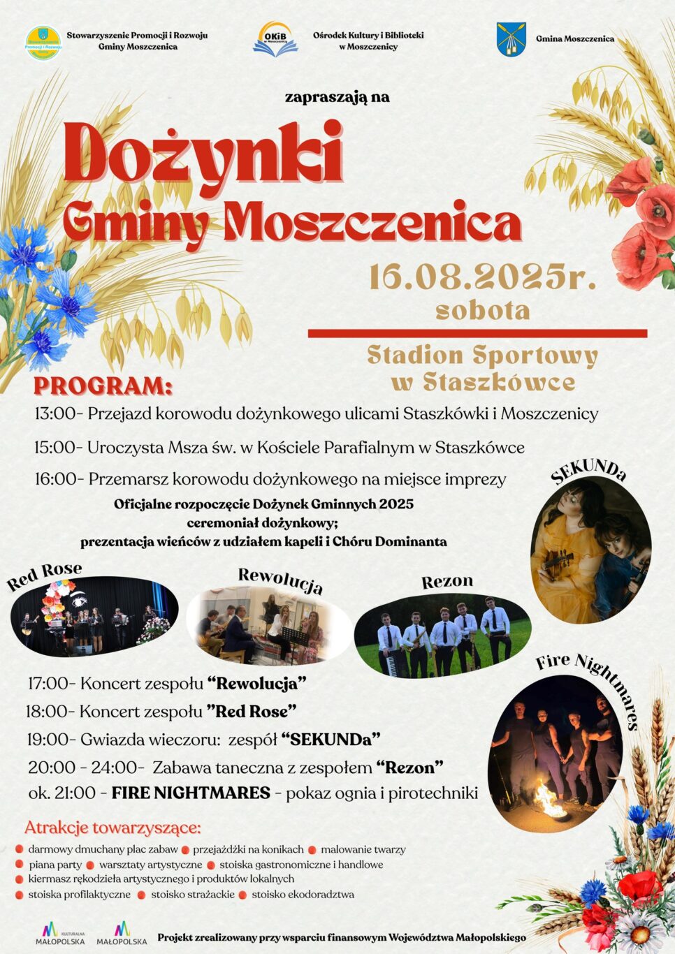 Dożynki Gminy Moszczenica. Gmina Moszczenica