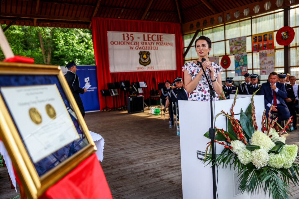 Ochotnicza Straż Pożarna w Gwoźdźcu świętowała 135-lecie istnienia. Małopolska