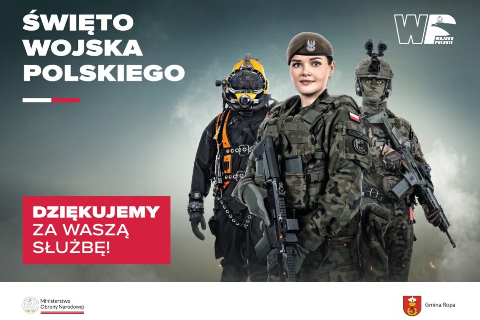 Obchody Święta Wojska Polskiego 2025. Gmina Ropa