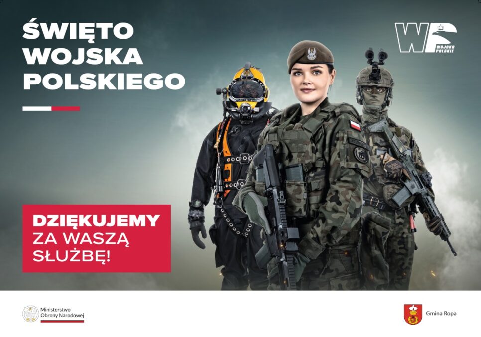 Obchody Święta Wojska Polskiego 2025. Gmina Ropa