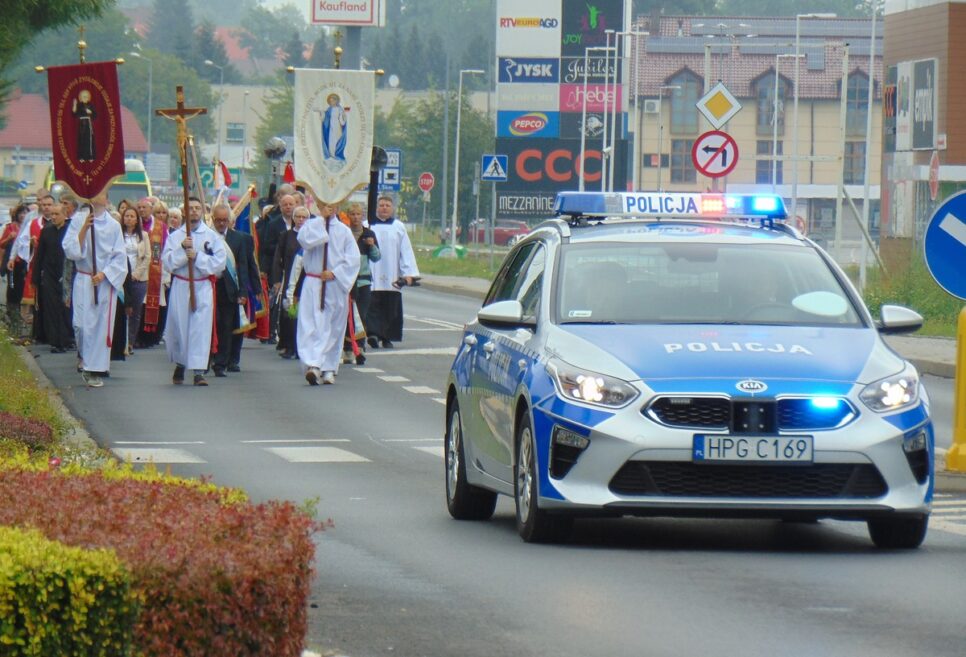 14.08.2024 uroczystość ku czci świętego Maksymiliana Marii Kolbe – utrudnienia w ruchu drogowym. Oświęcim