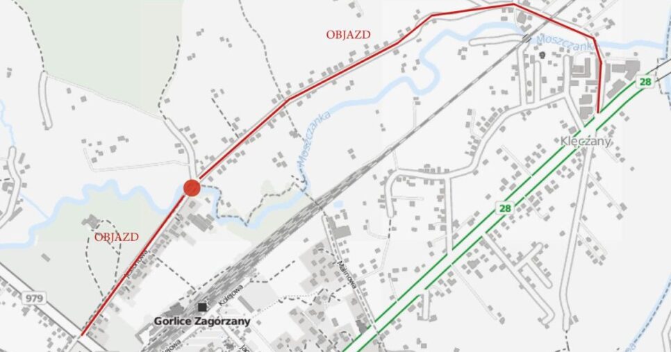 Utrudnienia w ruchu na ul. Jesionowej. Gorlice