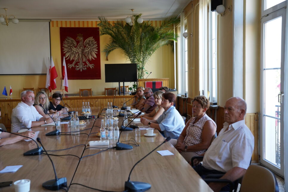 Podsumowanie zebrania Burmistrza Dąbrowy Tarnowskiej z Sołtysami. Gmina Dąbrowa Tarnowska