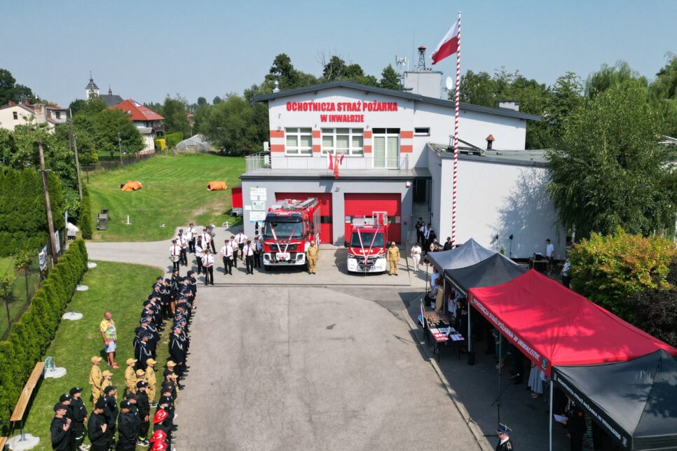 Strażackie świętowanie w Inwałdzie. Małopolska