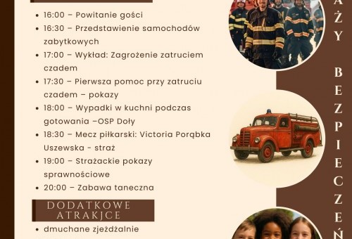 NA STRAŻY BEZPIECZEŃSTWA – Piknik Rodzinno-Edukacyjny i Zlot Zabytkowych Samochodów Ratowniczo-Gaśniczych. Gmina Dębno
