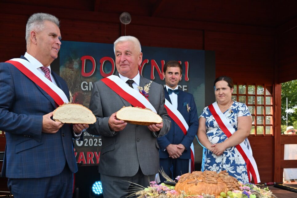 Podziękowanie za dożynki. Gmina Krzeszowice