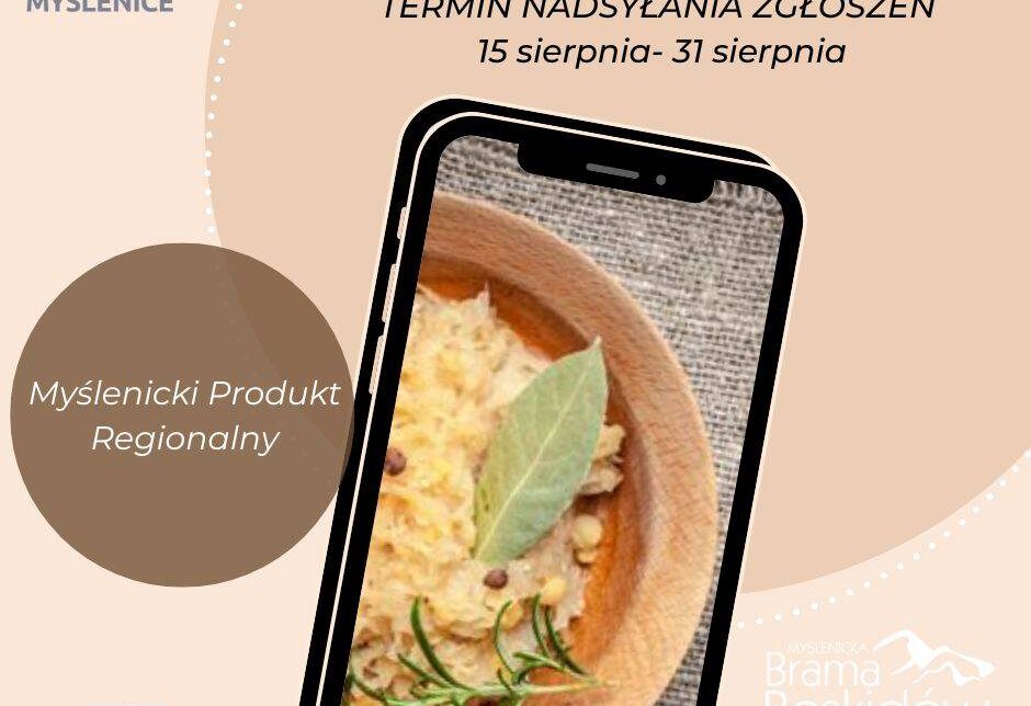 Konkurs na Myślenicki Produkt Regionalny. Gmina Myślenice