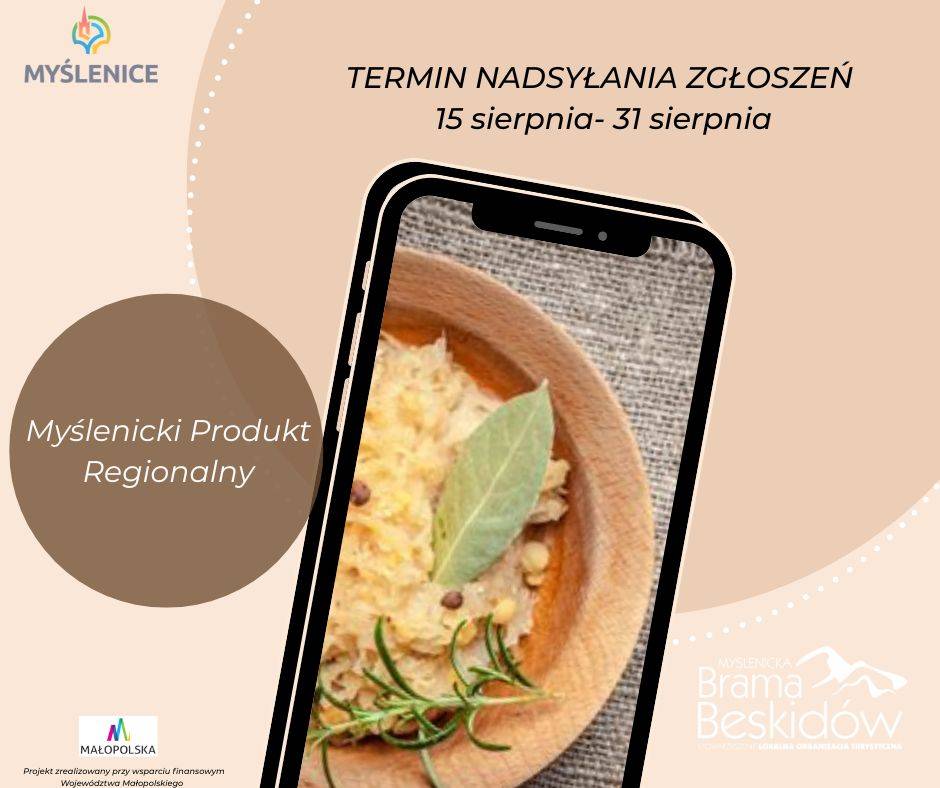 Konkurs na Myślenicki Produkt Regionalny. Gmina Myślenice