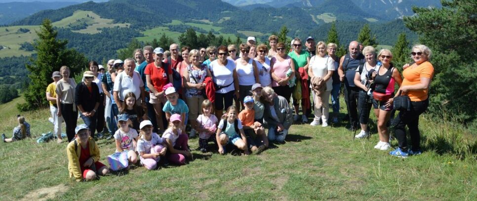 Wycieczka rodzinna w Małe Pieniny. Gmina Tymbark