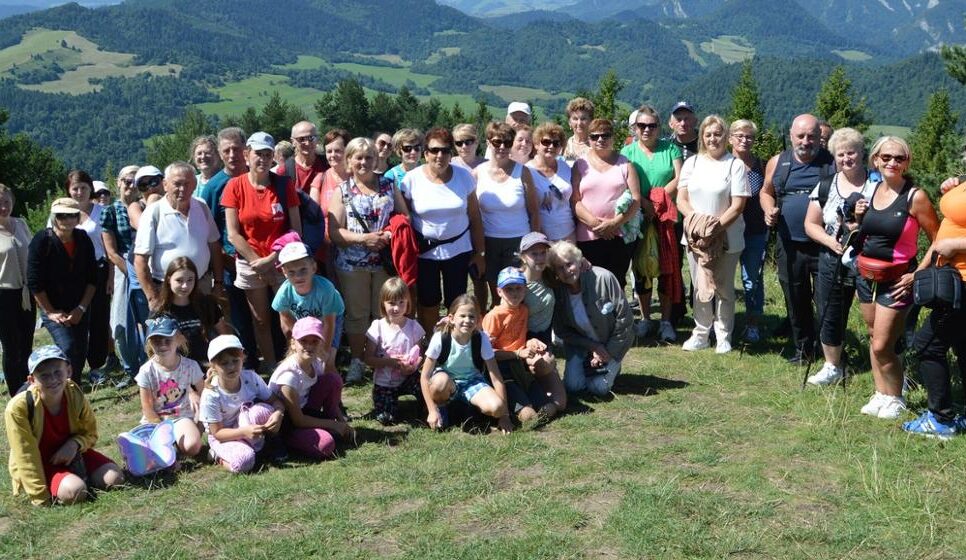 Wycieczka rodzinna w Małe Pieniny. Gmina Tymbark