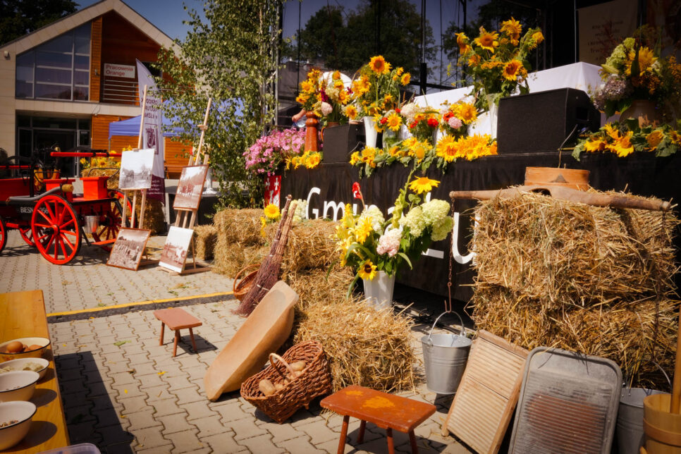DOŻYNKI GMINNE W BIESNEJ ZAKOŃCZONE.. Gmina Łużna