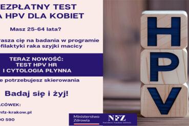 Program profilaktyki raka szyjki macicy. Tomice