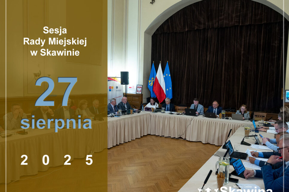 XVII zwyczajna sesja Rady Miejskiej w Skawinie. Gmina Skawina