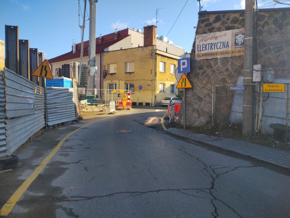 W czwartek czasowe zamknięcie ulicy Jana Achacego Kmity. Bochnia