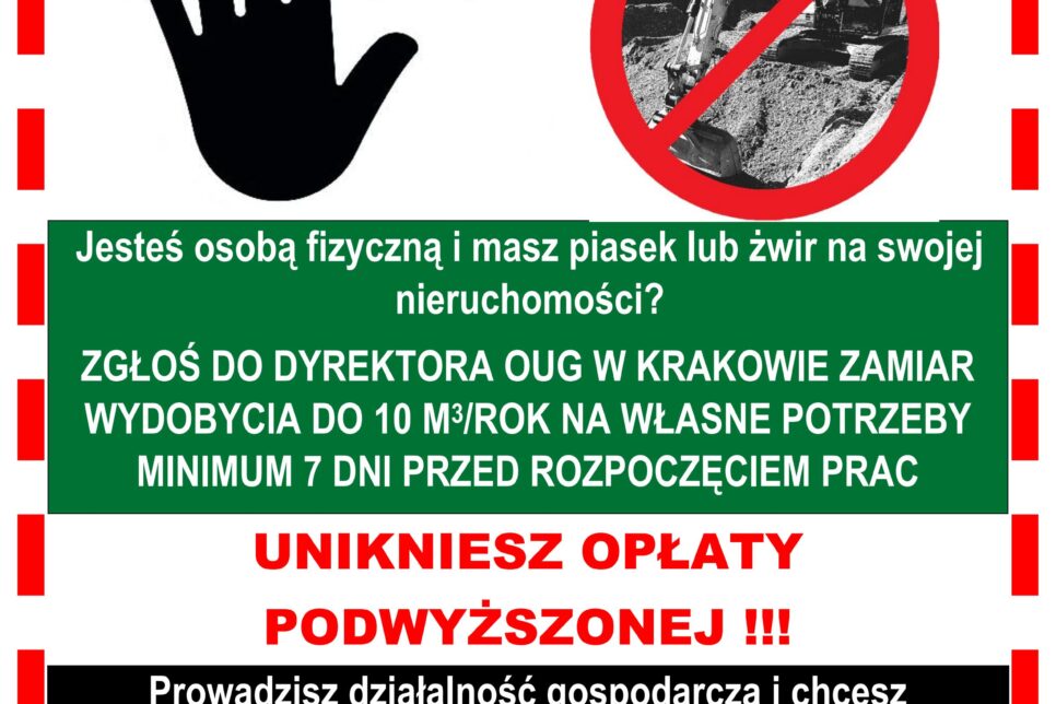 Stop Nielegalnej Eksploatacji. Gmina Laskowa