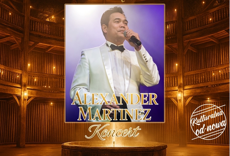 W sobotę koncert Alexandra Martineza w Tężni Solankowej. Bochnia