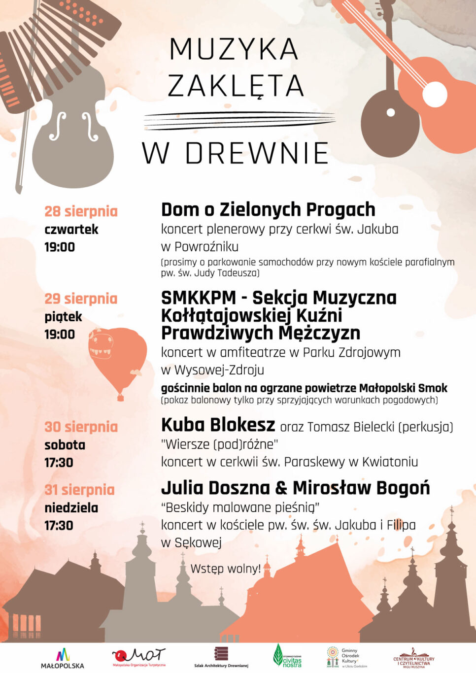 Muzyka Zaklęta w Drewnie. Gmina Ropa