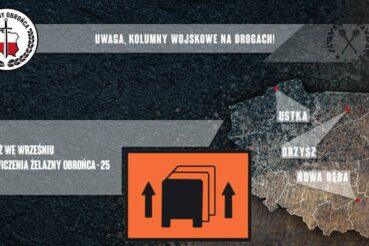 Wzmożony ruch wojskowych kolumn – apel do kierowców!. Chełmek