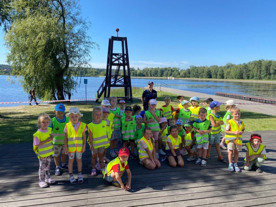 #DzielnicowyBliżejNas.Piknik edukacyjno-ratowniczy RATUJ Z NAMI nad Zalewem Chechło. Chrzanów