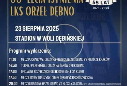 LKS Orzeł Dębno świętuje 55-lecie istnienia!. Gmina Dębno