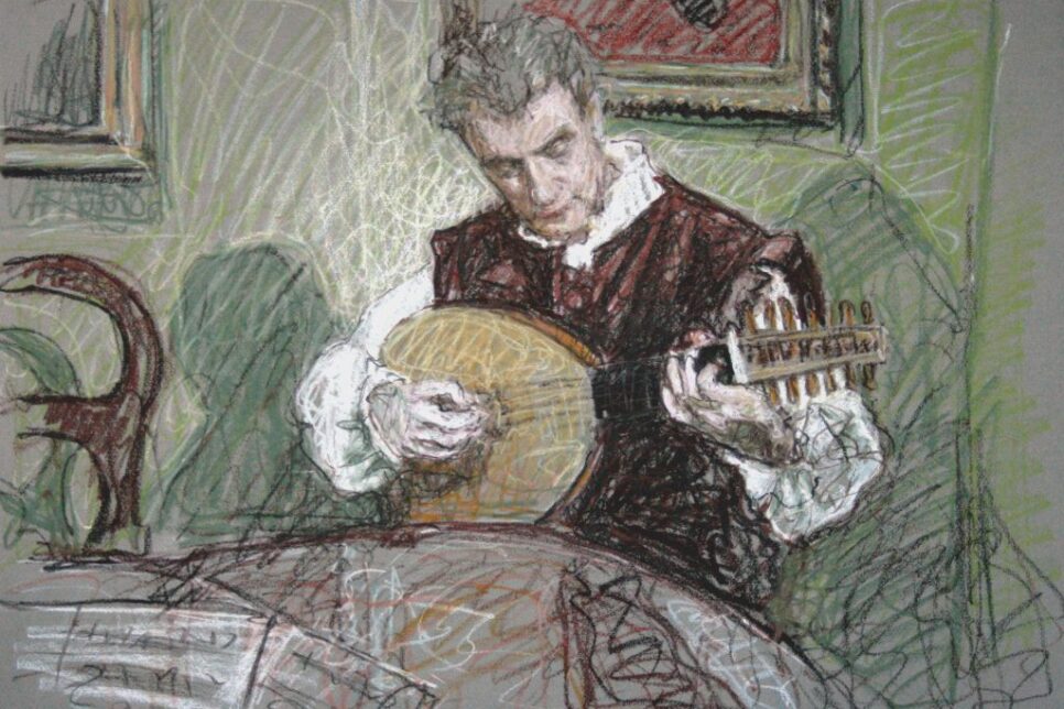 IRENEUSZ TRYBULEC – WIECZORY Z LUTNIĄ W GRZYMAŁOWIE. Gmina Słaboszów