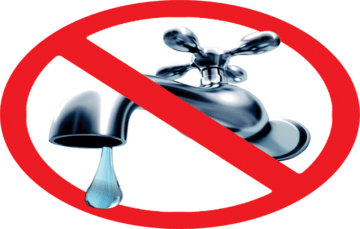 Awaria wodociągu. Gmina Łapanów