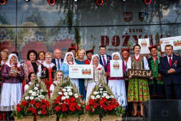 Uszew najlepsza w Województwie – sukces podczas Dożynek Wojewódzkich. Gmina Gnojnik
