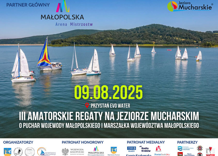 Gmina Mucharz – III Amatorskie Regaty na Jeziorze Mucharskim. Mucharz