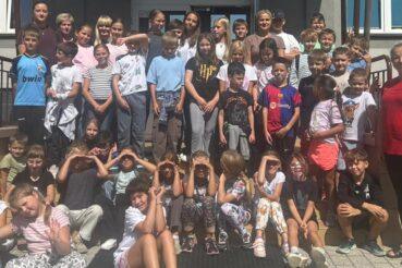 Półkolonia letnia 2024/2025 w Szkole Podstawowej w Zebrzydowicach. Kalwaria Zebrzydowska