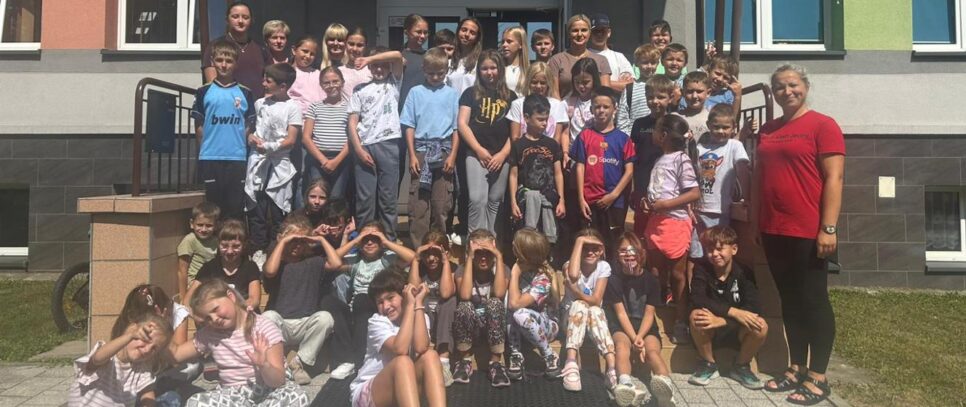 Półkolonia letnia 2024/2025 w Szkole Podstawowej w Zebrzydowicach. Kalwaria Zebrzydowska