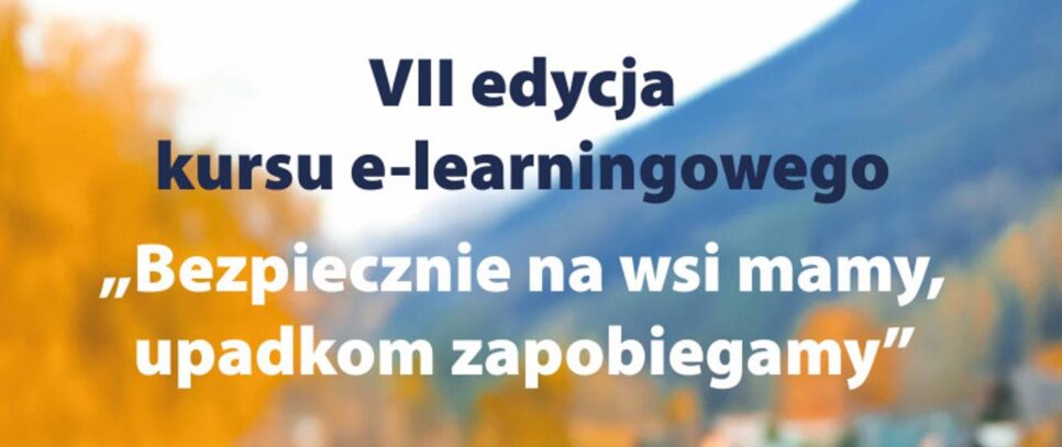 „Bezpiecznie na wsi mamy – upadkom zapobiegamy” – KRUS w Wadowicach zaprasza dzieci na kurs e-learningowy. Kalwaria Zebrzydowska