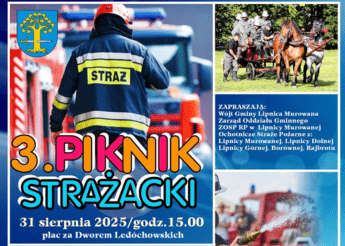 III GMINNY PIKNIK STRAŻACKI – ZAPRASZAMY. Gmina Lipnica Murowana