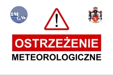 Ostrzeżenie meteorologiczne. Gmina Nowy Wiśnicz