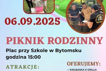 Zapraszamy na piknik rodzinny w Bytomsku. Gmina Żegocina