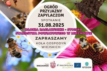 Ogród przyjazny zapylaczom. Powiat miechowski