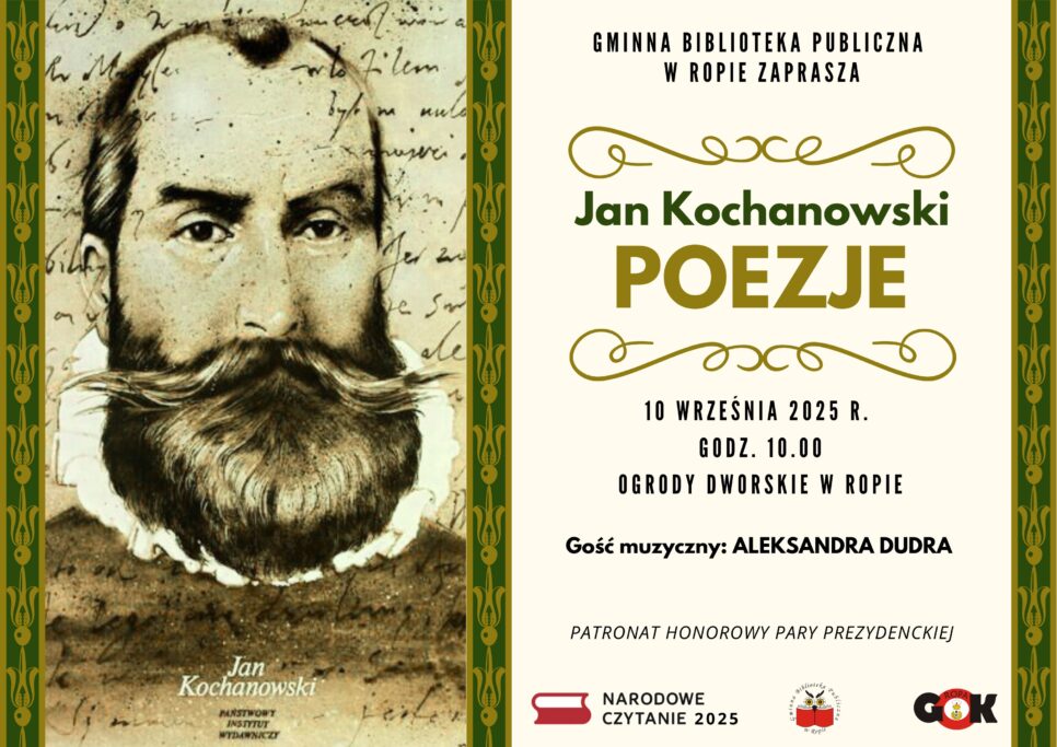 NARODOWE CZYTANIE 2025. Gmina Ropa