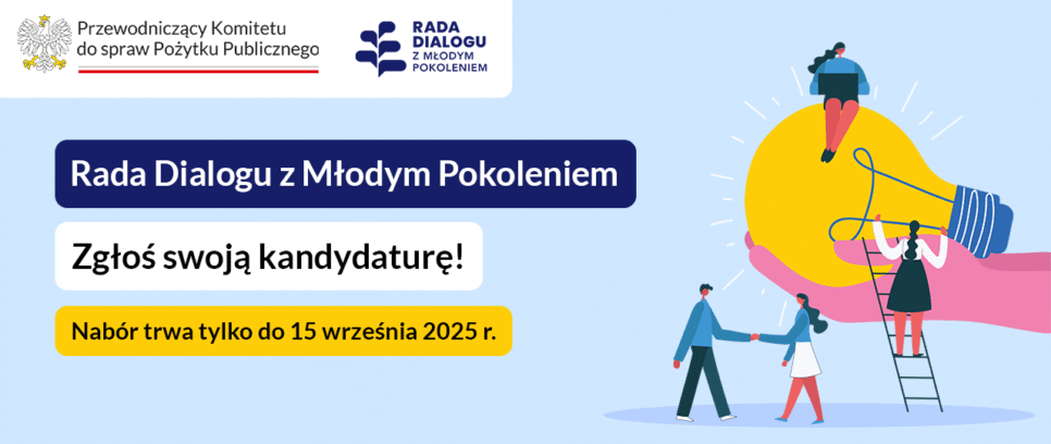 Trwa nabór do Rady Dialogu z Młodym Pokoleniem. Małopolska