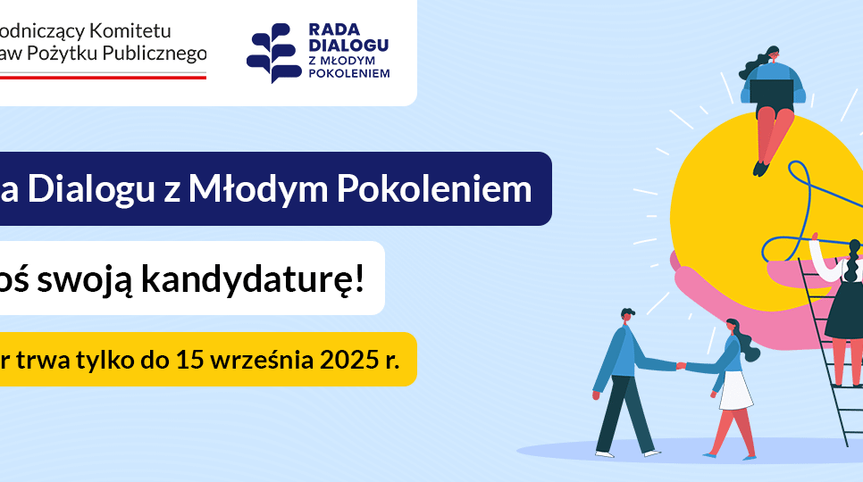 Trwa nabór do Rady Dialogu z Młodym Pokoleniem. Małopolska