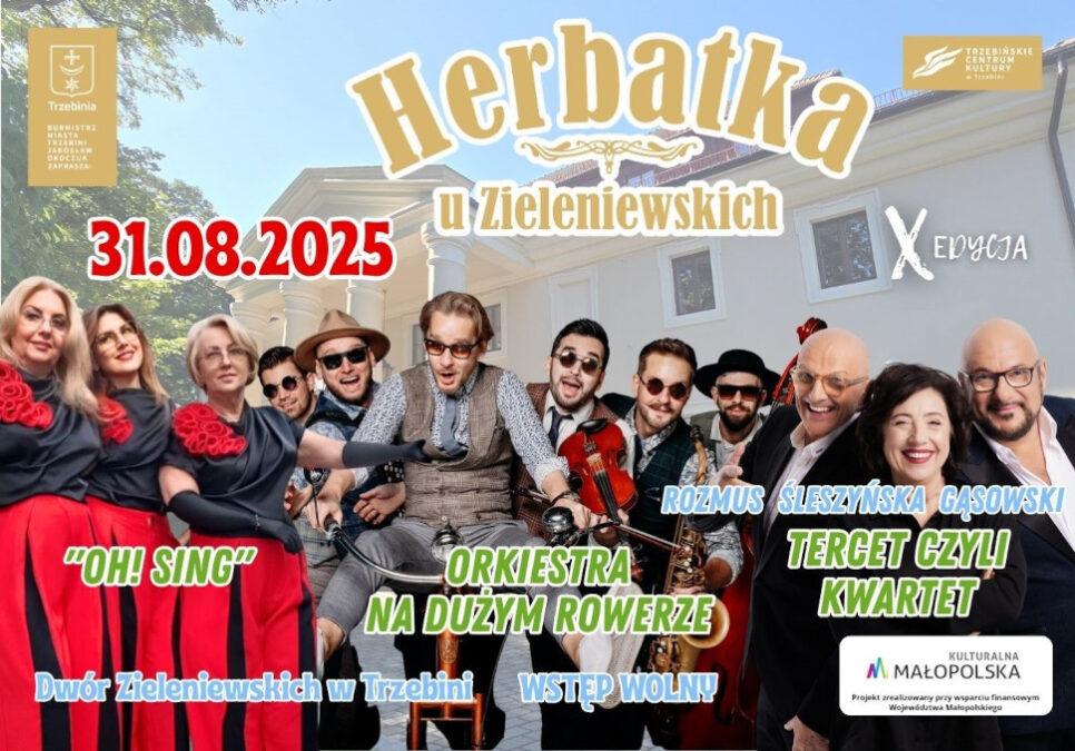 Herbatka u Zieleniewskich – już od 10 lat z nami!. Gmina Trzebinia