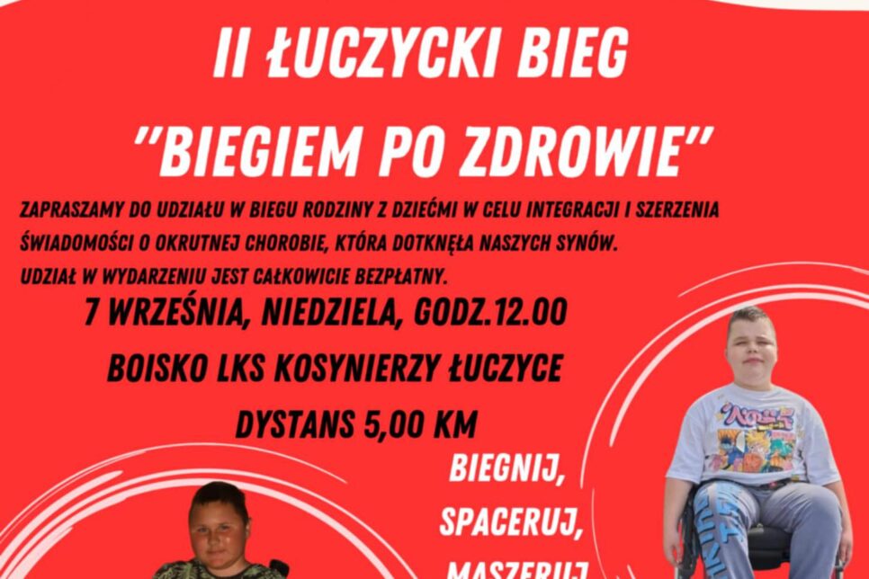 II Łuczycki bieg „Biegiem po zdrowie”. Gmina Kocmyrzów-Luborzyca