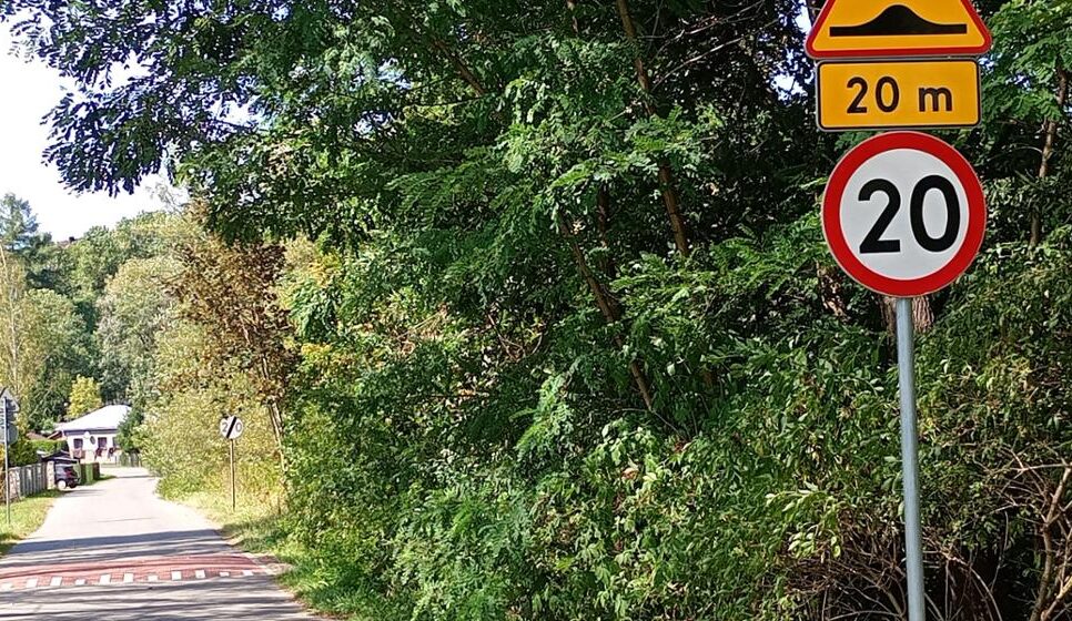 Nowe progi zwalniające na „Podwisiołkach” i „Pasternikach”. Gmina Tymbark