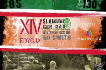 Zapraszamy na XIV edycję biegu-marszu „Śladami generała NILA – od zmierzchu do świtu”. Gmina Myślenice