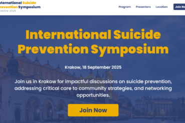 Międzynarodowe Sympozjum Zapobiegania Samobójstwom – International Suicide Prevention Symposium​. Szpital Babiński Kraków
